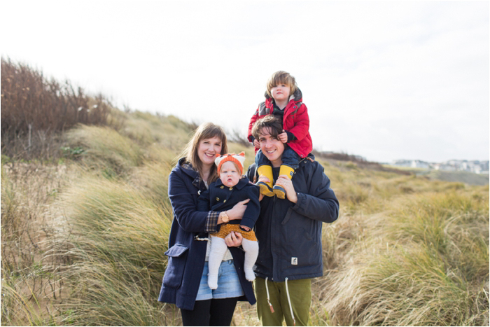 Family portraits in cornwall