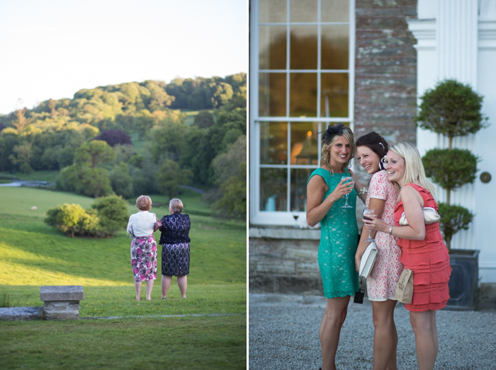 guests at evening reception