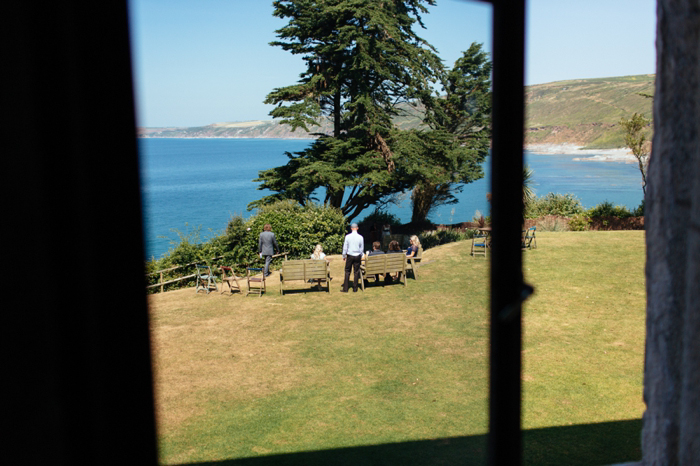Polhawn Fort wedding with Cornwall wedding photographer Green Photographic
