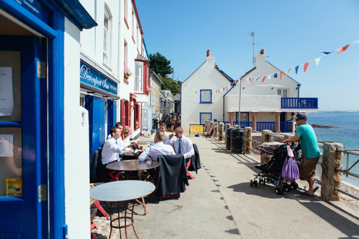 Polhawn Fort wedding with Cornwall wedding photographer Green Photographic
