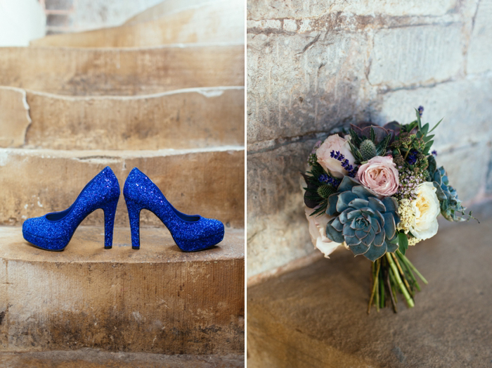 wedding shoes and flowers by forbesfield