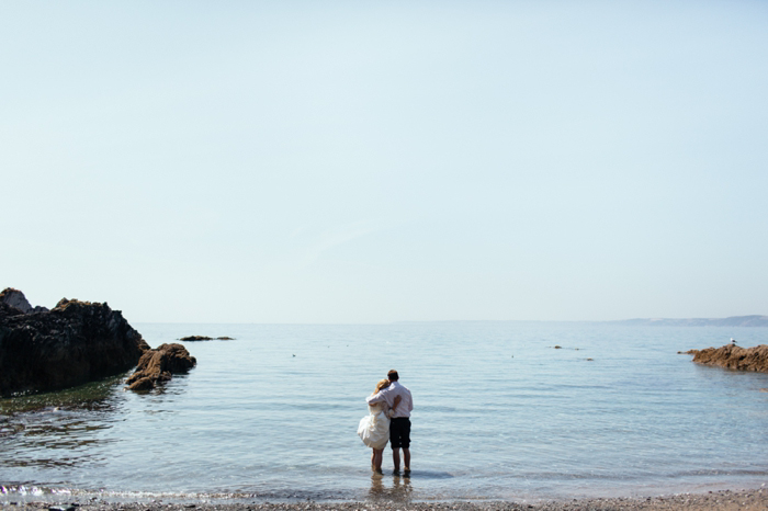 Polhawn Fort wedding with Cornwall wedding photographer Green Photographic