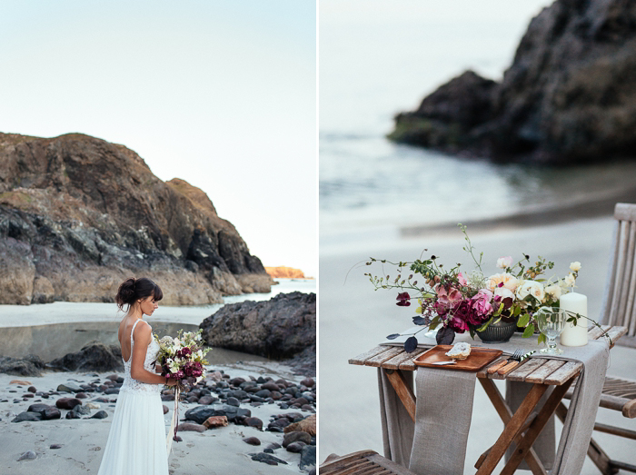kynance cove wedding editorial