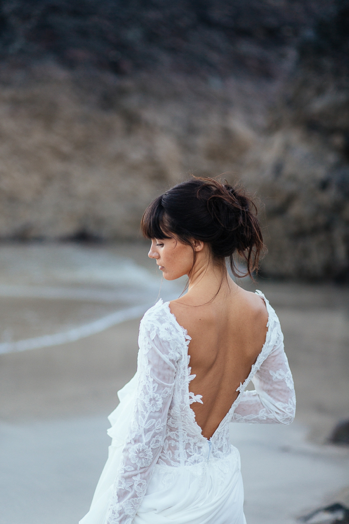 Kynance Cove wedding photography shoot in Cornwall with Green Photographic wedding photography