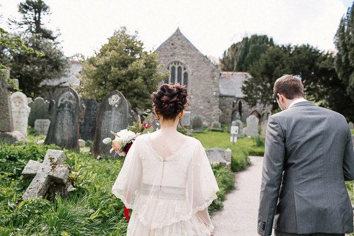 scorrier house wedding in cornwall