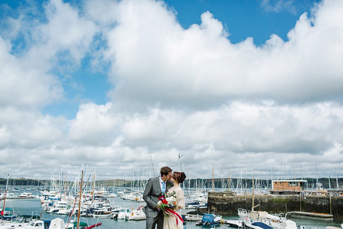 scorrier house wedding in cornwall