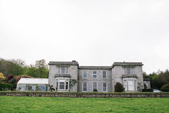 scorrier house wedding in cornwall