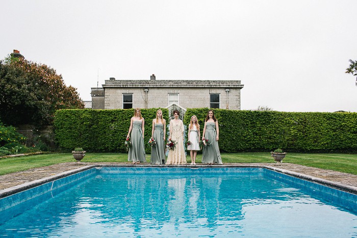 scorrier house wedding in cornwall