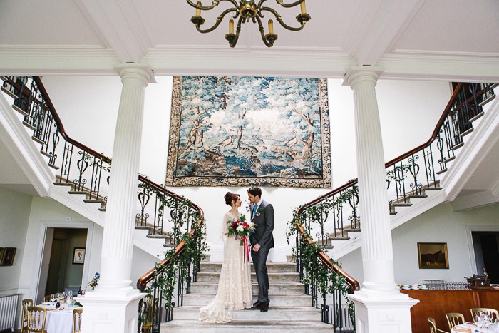 scorrier house wedding in cornwall