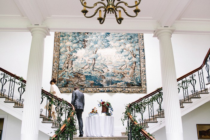 scorrier house wedding in cornwall