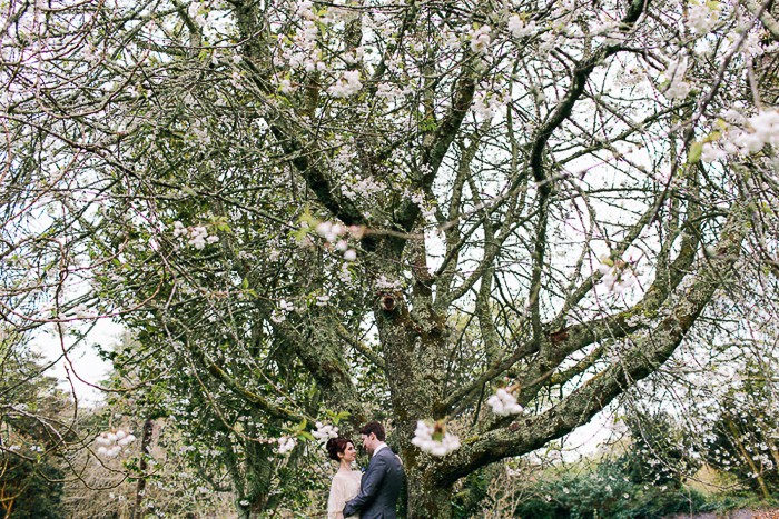 scorrier house wedding in cornwall